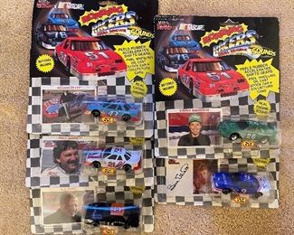 Racing Champions Roaring Racers Richard Petty, Dale Jarrett, AJ Foyt, Kenny Bernstein, Bill Elliott NASCAR Die Cast