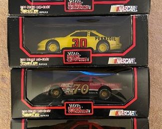 Racing Champions Richard Petty, Michael Waltrip, JD McDuffie NASCAR 1:24 Scale Die Cast