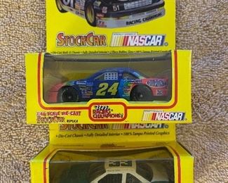 Racing Champions Jeff Gordon, Harry Gant NASCAR Stock Car 1:64 Scale Die Cast