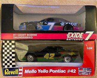 Revell Geoff Bodine, Kyle Petty NASCAR 1:24 Scale Die Cast