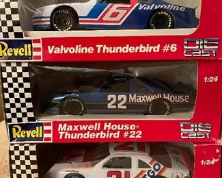 Revell Mark Martin, Sterling Marlin, Morgan Shepherd NASCAR 1:24 Scale Die Cast