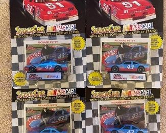 Racing Champions Richard Petty NASCAR Stock Car Die Cast X 4