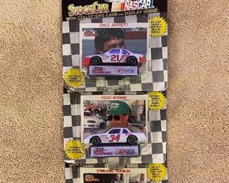 Racing Champions Dale Jarrett, Todd Bodine, Sterling Marlin NASCAR Stock Car Die Cast