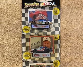 Racing Champions Bobby Allison, Mark Martin, Richard Petty NASCAR Stock Car Die Cast