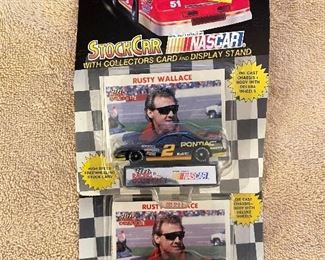 Racing Champions Rusty Wallace NASCAR Stock Car Die Cast X 2