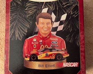 Hallmark Keepsake Ornament Bill Elliott NASCAR Stock Car Champions Collector’s Series