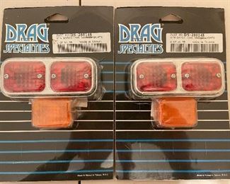 Drag Specialties Mini Baron Twin Marker Lights X 2 NIP