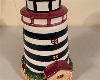 Vintage Alco Lighthouse Cookie Jar