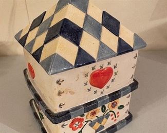 Heritage Hill Birdhouse Cookie Jar