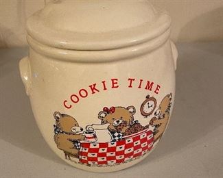 Vintage Treasure Craft The Three Bears Cookie Jar