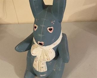 Blue Bunny Cookie Jar