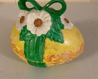 Vintage Easter Egg with Lid