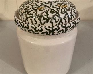 Vintage Stoneware Cookie Jar