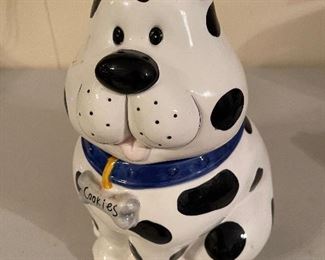 Dalmatian Cookie Jar