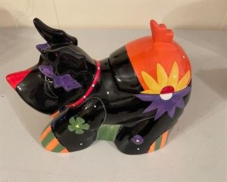 Hippie Terrie Cookie Jar