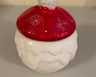 Snowball Cookie Jar