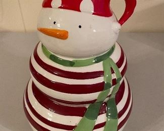 Snowman Cookie Jar