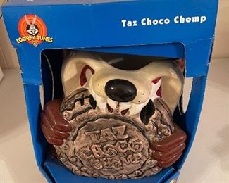 Looney Tunes Taz Choco Chomp Cookie Jar
