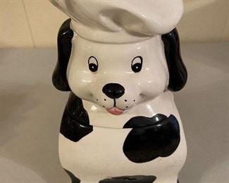 Lucky Yuppie Puppy Patches the Dog Cookie Jar