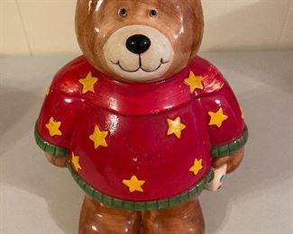 Vintage CoCo Dowley Bear Cookie Jar