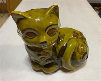Vintage Cat Cookie Jar
