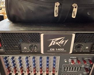 Peavey CS1400 - Stereo Power Amplifier - 500 Watts Per Channel at 4 Ohm