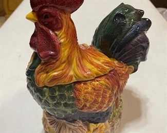 CKAO Rooster Cookie Jar