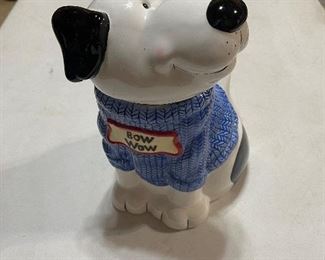 Vintage Mercuries Bow Wow Dog Cookie Jar