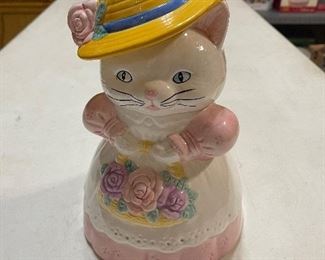 Vintage Mother Cat Cookie Jar