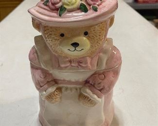 Vintage Moma Bear Cookie Jar