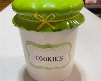 Vintage Japanese Cookie Jar