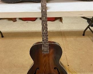 Vintage Kay Archtop Acoustic Guitar