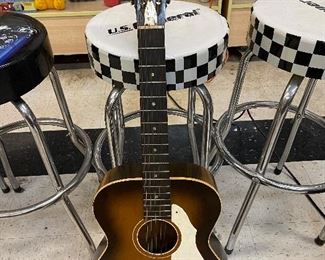 Vintage Silvertone 12-string Acoustic Guitar w/ hard case