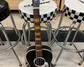 Vintage Kay Electric Acoustic Parlor Bass w/ hard case