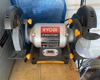 Ryobi 8” Bench Grinder