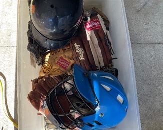 Ball Gloves and Helmets