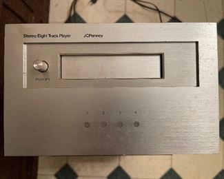 Vintage JCPenney Stereo Eight Track Player