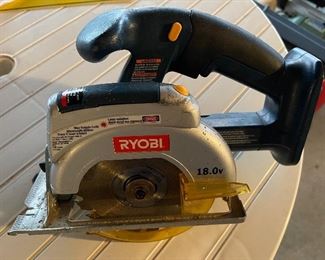Ryobi 18.0v Circular Saw