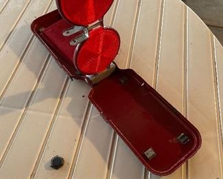 Vintage Heavy Duty Roadside Reflectors