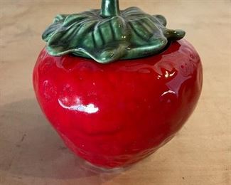Vintage Strawberry Container