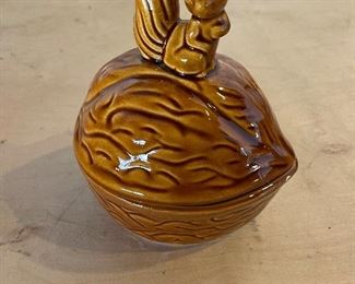 Vintage Squirrel w/ Nut Candy Dish