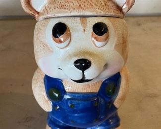 Vintage Albert Weiss Teddy Bear Cookie Jar
