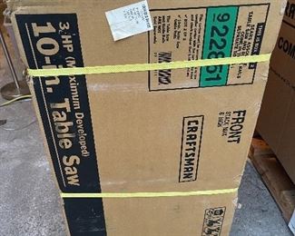 Craftsman 10” Table Saw NIB