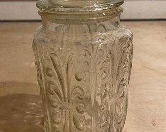 Vintage Glass Cookie/Show-Off Jar