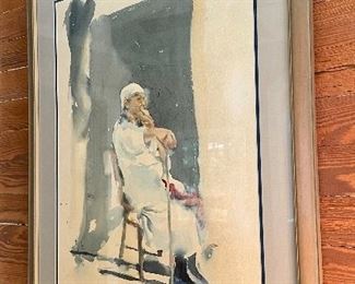 Original Watercolor by Dalva Duarte