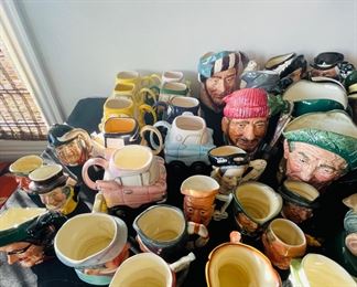 Toby mugs collection