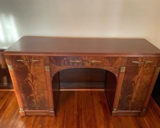 Landstrom Furniture Art Deco Buffet. Has matching hutch, dining table, and 8 chairs. 66 wide x 38 high x 20 deep.  Available for pre-sale starting 1/9/23. Text 615-854-8535 for more information and/or to arrange a time to view.