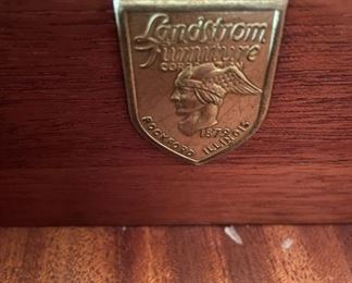 Landstrom Furniture Art Deco Buffet. Has matching hutch, dining table, and 8 chairs. 66 wide x 38 high x 20 deep.  Available for pre-sale starting 1/9/23. Text 615-854-8535 for more information and/or to arrange a time to view.