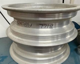 Vintage Halibrand, Culver City, Calif. wheels. Never drilled! 5 x 1600. 