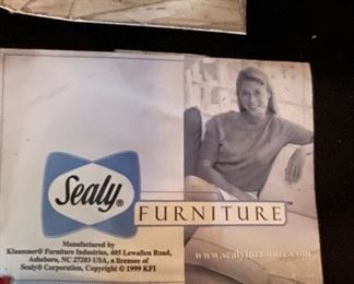 Serta brown leather couch. 83"w x 33"h x 37"d. Available for pre-sale starting 1/9/23. Text 615-854-8535 for more information and/or to arrange a time to view. Take a look at matching chair/ottoman & loveseat!